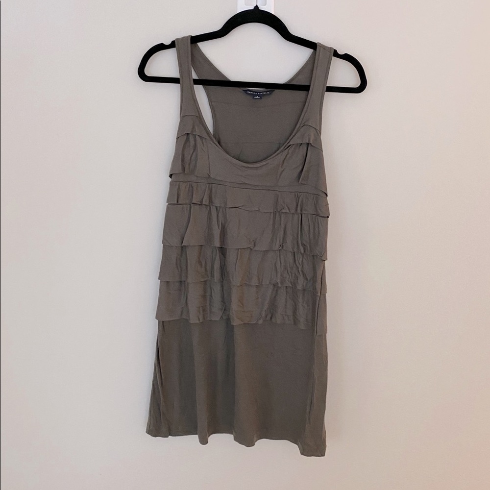 Banana Republic Tiered Jersey Mini Dress